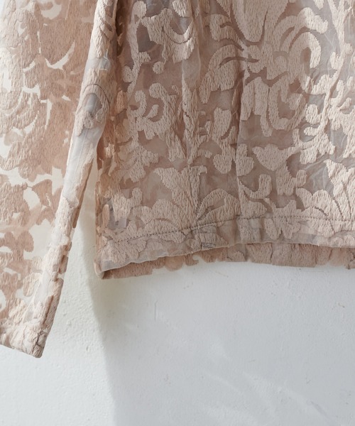 natural couture（ナチュラルクチュール）の「オリエンタル刺繍ブラウス（シャツ/ブラウス・レディース・アイボリー/ラベンダー/ピンクベージュ・FREE）」の22枚目の写真