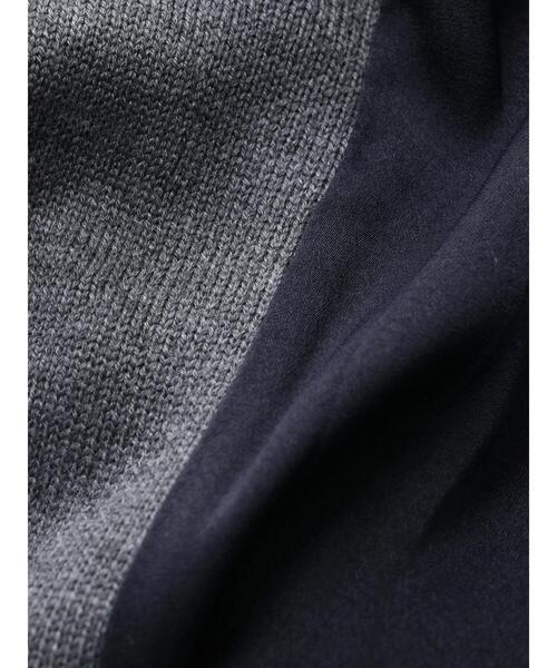 AMERICAN HOLIC（アメリカンホリック）の「バックプリーツニットワンピース（ワンピース・レディース・チャコールグレー/ネイビー・M/L）」の11枚目の写真