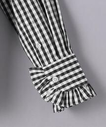 MADISON BLUE マディソンブルー ギンガムチェック長袖シャツ 01 MADISON BLUE（マディソンブルー）の「＜MADISON BLUE（マディソン