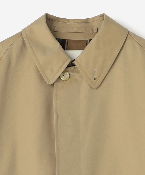 GYMPHLEX（ジムフレックス）の「Gymphlex | ベルテッドバルマカーンコート WOMEN（ステンカラーコート・レディース・ベージュ・12）」の16枚目の写真