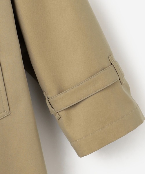 GYMPHLEX（ジムフレックス）の「Gymphlex | ベルテッドバルマカーンコート WOMEN（ステンカラーコート・レディース・ベージュ・12）」の18枚目の写真