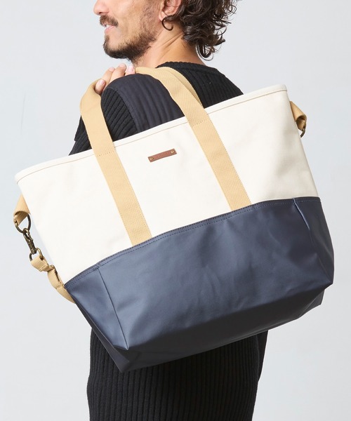 L.L.Bean(エルエルビーン)の「エル・エル・ビーン・ノーイースター・トート・バッグ(トートバッグ・メンズ・レッド系その他/オリーブ×ブラック/ホワイト×ネイビー/ブラック×グレー/ブルー/ホワイト系その他/ブラック系・ONE SIZE)」の15枚目の写真