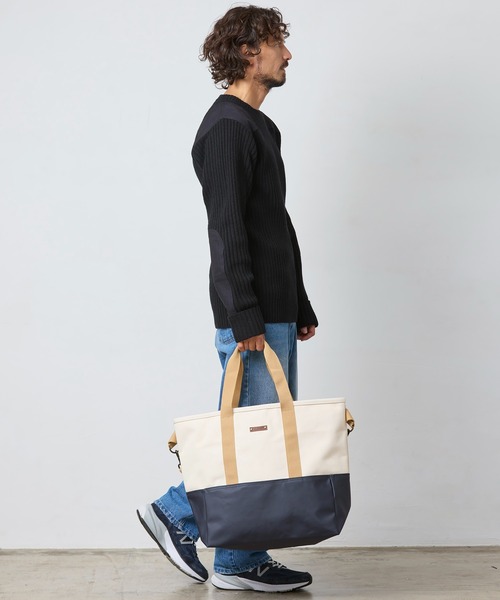 L.L.Bean(エルエルビーン)の「エル・エル・ビーン・ノーイースター・トート・バッグ(トートバッグ・メンズ・レッド系その他/オリーブ×ブラック/ホワイト×ネイビー/ブラック×グレー/ブルー/ホワイト系その他/ブラック系・ONE SIZE)」の16枚目の写真