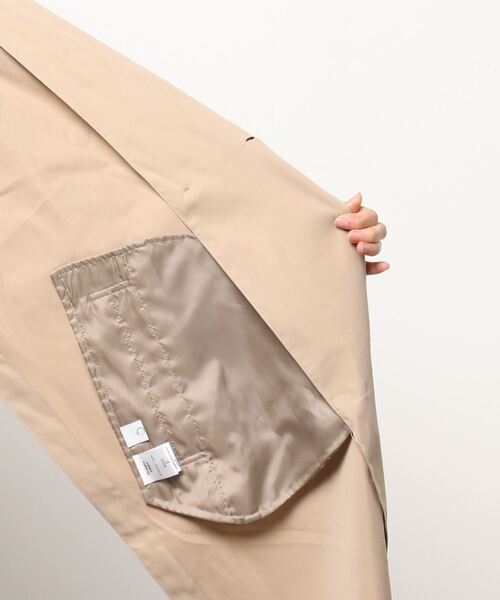 notch.（ノッチ）の「トレンチポンチョ（その他アウター・レディース・ブラック/ブラウン/ベージュ・M）」の4枚目の写真