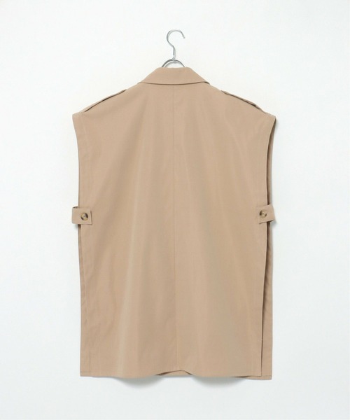 notch.（ノッチ）の「トレンチポンチョ（その他アウター・レディース・ブラック/ブラウン/ベージュ・M）」の8枚目の写真