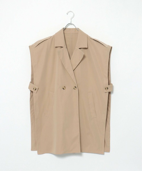 notch.（ノッチ）の「トレンチポンチョ（その他アウター・レディース・ブラック/ブラウン/ベージュ・M）」の7枚目の写真