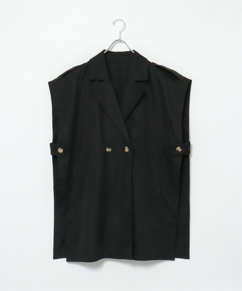 notch.（ノッチ）の「トレンチポンチョ（その他アウター・レディース・ブラック/ブラウン/ベージュ・M）」の5枚目の写真