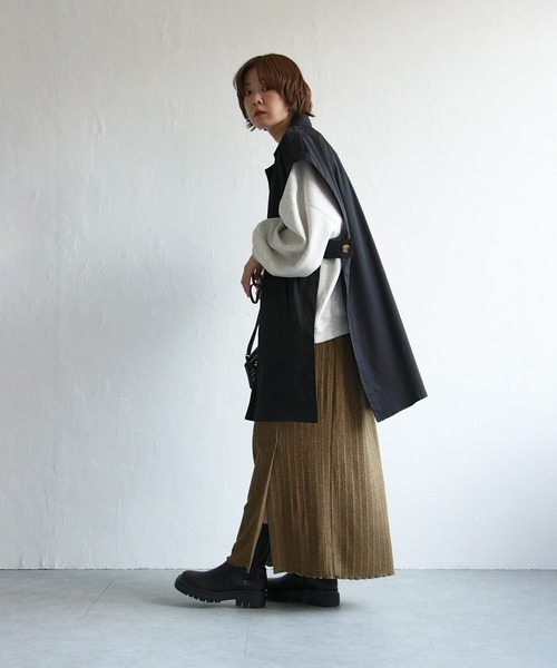 notch.（ノッチ）の「トレンチポンチョ（その他アウター・レディース・ブラック/ブラウン/ベージュ・M）」の22枚目の写真