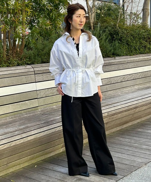 トップス 39holiday 2way オフタートルニットトップス(FREE WHITE): : ウィメンズ