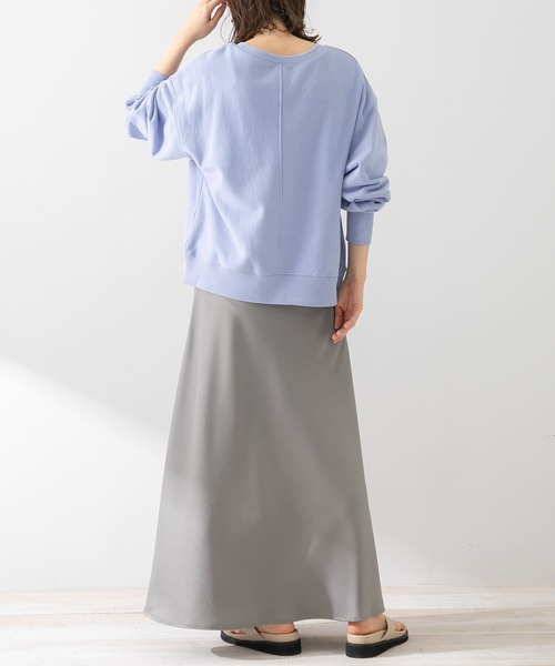 URBAN RESEARCH Sonny Label（アーバンリサーチサニーレーベル）の「バイアスマーメイドサテンスカート（スカート・レディース・グリーン/グレー/ブラック・FREE）」の9枚目の写真