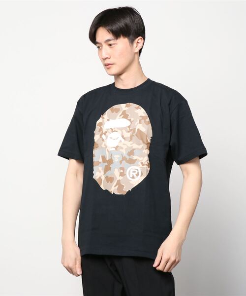 A BATHING APE アベイシング エイプ カモ Tシャツ CAMO ABC camo green BAPE logo Tシャツ Mサイズ a bathing ape bape