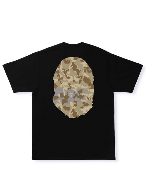 A BATHING APE(アベイシングエイプ)の「SAND CAMO BIG APE HEAD TEE M(Tシャツ/カットソー・メンズ・ブラック系その他/ホワイト×ネイビー/ブラック×ブルー/ホワイト系その他2・LARGE/SMALL/X-LARGE/XX-LARGE/XXX-LARGE/MEDIUM)」の5枚目の写真