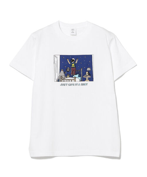 Ray BEAMS（レイビームス）の「NAIJEL GRAPH × Ray BEAMS / 別注 FlyToSpace Tシャツ（Tシャツ/カットソー・レディース・ホワイト・ONE SIZE）」の5枚目の写真