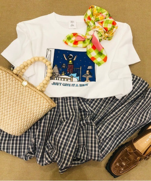 Ray BEAMS（レイビームス）の「NAIJEL GRAPH × Ray BEAMS / 別注 FlyToSpace Tシャツ（Tシャツ/カットソー・レディース・ホワイト・ONE SIZE）」の13枚目の写真