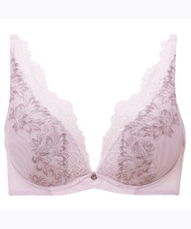 AMOSTYLE BY Triumph（アモスタイルバイトリンプ）の「チャーミングラマー スリムライン Deep V ブラジャー ノーブル ブロッサム【B,C,Dカップ】AMST1387 WHU JX（ブラジャー・レディース）」