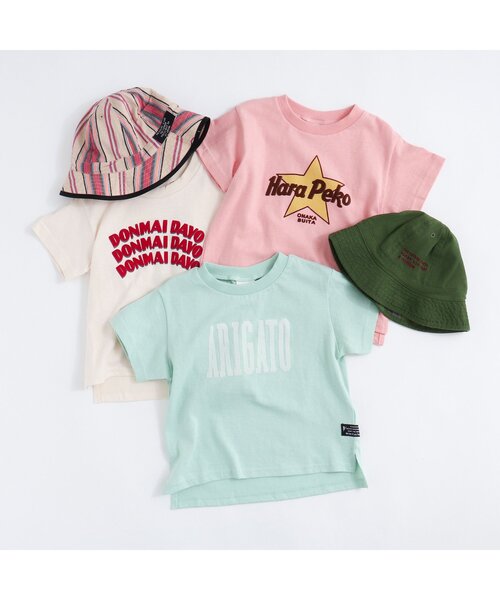 BREEZE（ブリーズ）の「/3色3柄ロゴ半袖Tシャツ（Tシャツ/カットソー・キッズ・ミント/オレンジ/オフホワイト・130/80/120/100/90/140/110）」の10枚目の写真