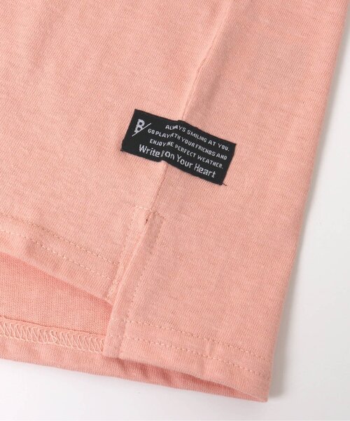 BREEZE（ブリーズ）の「/3色3柄ロゴ半袖Tシャツ（Tシャツ/カットソー・キッズ・ミント/オレンジ/オフホワイト・130/80/120/100/90/140/110）」の7枚目の写真