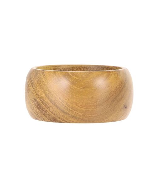 Ungrid（アングリッド）の「ウッドワイドバングル（ブレスレット・レディース・ブラウン/キャメル・FREE）」の3枚目の写真