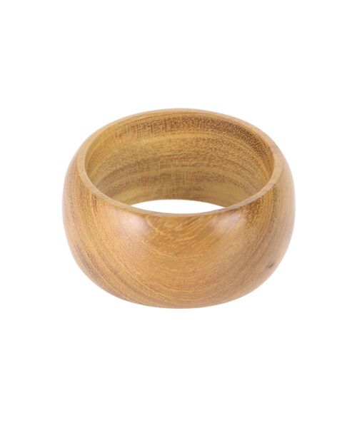 Ungrid（アングリッド）の「ウッドワイドバングル（ブレスレット・レディース・ブラウン/キャメル・FREE）」の9枚目の写真