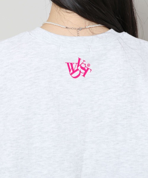 WONDER VISITOR（ワンダービジター）の「WONDER VISITOR／Classicノースリーブプルオーバー 2276912（ベスト・レディース・ライトグレー/ネイビー・FREE）」の15枚目の写真