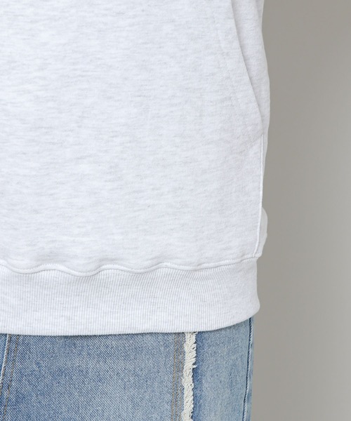 WONDER VISITOR（ワンダービジター）の「WONDER VISITOR／Classicノースリーブプルオーバー 2276912（ベスト・レディース・ライトグレー/ネイビー・FREE）」の19枚目の写真