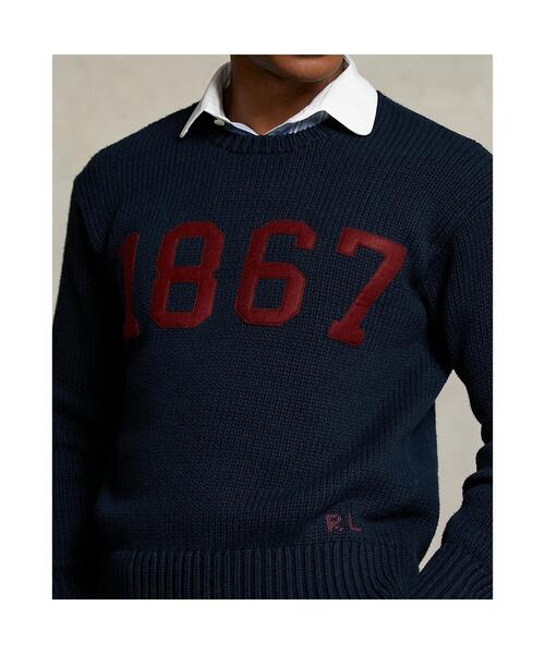 POLO RALPH LAUREN(ポロ ラルフ ローレン)の「(限定コレクション)モアハウス コレクション 1867 セーター(ニット/セーター・メンズ・ネイビー系1・S/M/L/XS)」の5枚目の写真
