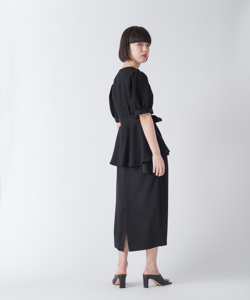 La SRIC（ラスリック）の「La SRIC / クラシックドレスブラウス【セットアップ可】（シャツ/ブラウス・レディース・ブラック/ブルー・38）」の16枚目の写真