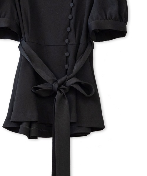 La SRIC（ラスリック）の「La SRIC / クラシックドレスブラウス【セットアップ可】（シャツ/ブラウス・レディース・ブラック/ブルー・38）」の18枚目の写真