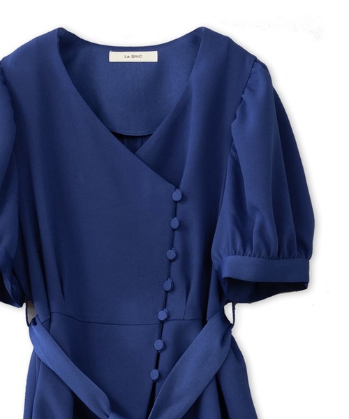 La SRIC（ラスリック）の「La SRIC / クラシックドレスブラウス【セットアップ可】（シャツ/ブラウス・レディース・ブラック/ブルー・38）」の17枚目の写真