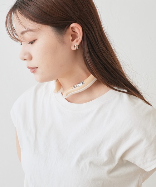 BIRTHDAY BAR（バースデイバー）の「SNOOPY アイスループ フェイス スヌーピー（アウトドアグッズ・レディース・ホワイト/イエロー/ブルー/グレー/ベージュ・MEDIUM/SMALL）」の14枚目の写真