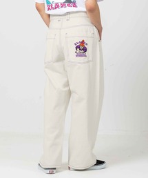 XLARGE | HARDLY WORKING CONTRAST STITCH WIDE PANTS/ステッチ　ワーク　ワイド　刺繍(その他パンツ)