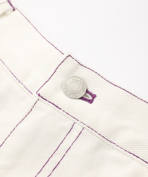 XLARGE（エクストララージ）の「HARDLY WORKING CONTRAST STITCH WIDE PANTS/ステッチ　ワーク　ワイド　刺繍（その他パンツ・メンズ・ホワイト/ブラック/グリーン・32inch/30inch/34inch/36inch）」の12枚目の写真