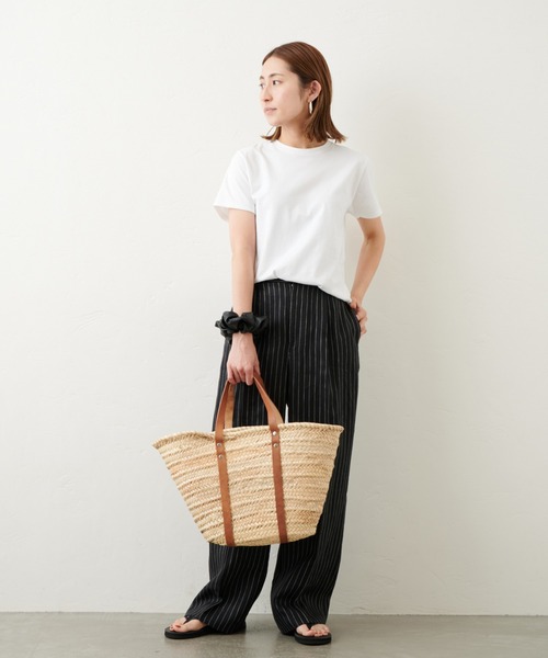 FRAMeWORK(フレームワーク)の「【GICIPI/ジチピ】MARMO Tシャツ(Tシャツ/カットソー・レディース・ブラック/ベージュ/ホワイト・FREE)」の8枚目の写真