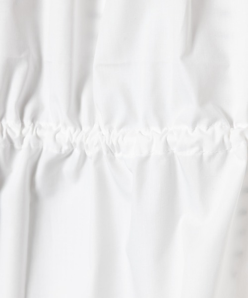 LAYMEE（レイミー）の「Border layered CS / ボーダーレイヤードカットソー（Tシャツ/カットソー・レディース・ホワイト系その他/ブラック/ブラック系その他・FREE）」の10枚目の写真