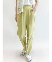 Samansa Mos2 blue | 【接触冷感】マルチスタイルテーパードパンツ(その他パンツ)