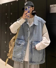 デニムベスト(NEZ)