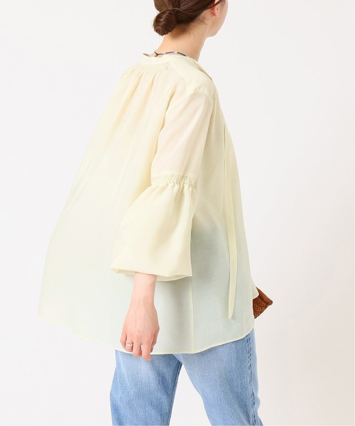 IENA（イエナ）の「シャーリングブラウス（シャツ/ブラウス