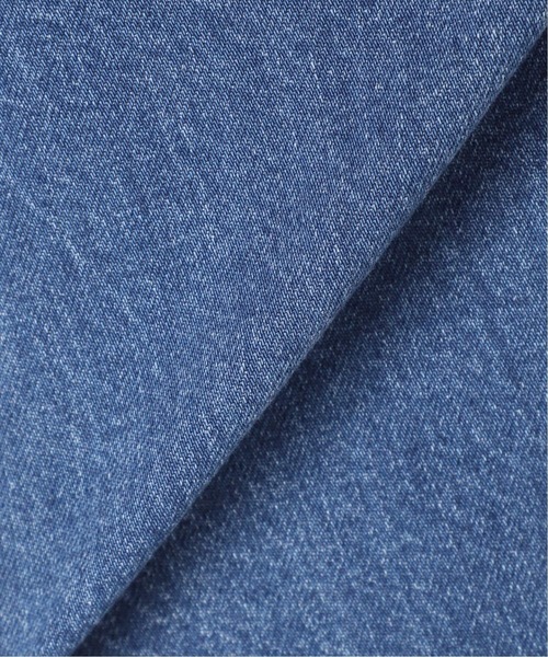 SLOBE IENA(スローブイエナ)の「《追加》LE DENIMワイドフレアタックファイブポケットパンツ(デニムパンツ・レディース・サックスブルー系・40/38/36/34)」の17枚目の写真