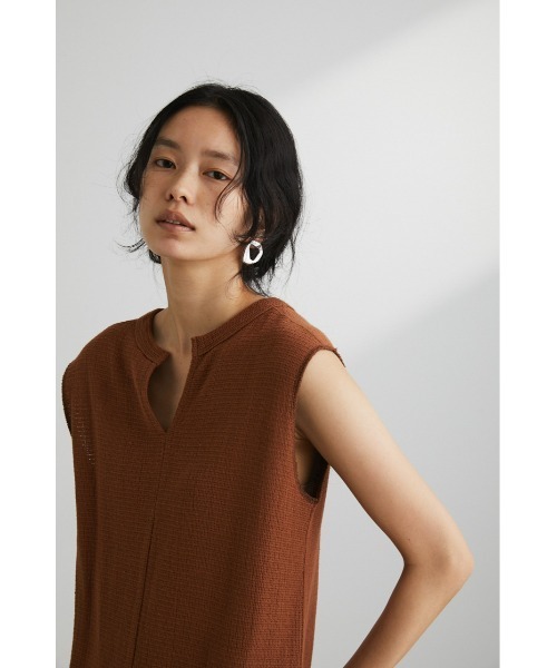 STYLEMIXER（スタイルミキサー）の「2WAYクロシェカットワンピース（ワンピース・レディース・ブラウン/ブラック/アイボリー・MEDIUM/SMALL）」の13枚目の写真