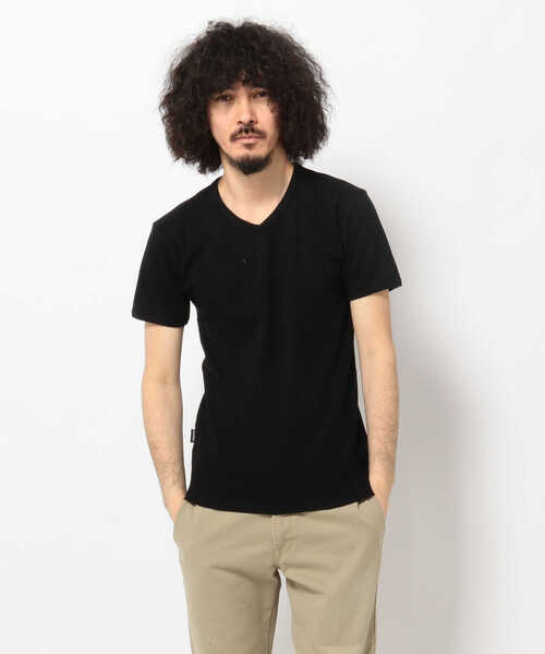 AVIREX（アヴィレックス）の「《DAILY/デイリー》RIB S/S V-NECK T-SHIRT /デイリー リブ 半袖 Vネック Tシャツ /AVIREX / アヴィレックス（Tシャツ/カットソー・メンズ・ホワイト/ブラック/グレー/ロイヤルブルー/チャコール/オリーブ・M/S/L/XL/XS）」の19枚目の写真