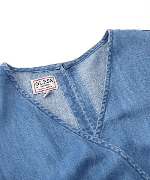 Guess（ゲス）の「Ruby Dress（ワンピース・レディース・ブルー・SMALL/X-SMALL/MEDIUM）」の5枚目の写真