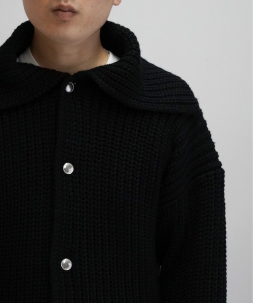 sulvam（サルバム）の「sulvam Short sailor collar knit（ニット