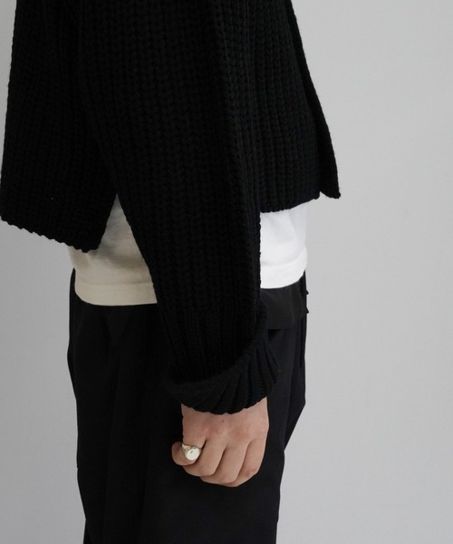 sulvam（サルバム）の「sulvam Short sailor collar knit（ニット