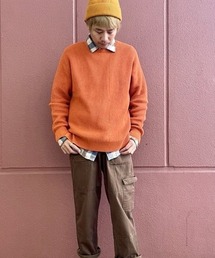 GAP | オーバーサイズ クルーネック セーター(ニット/セーター)