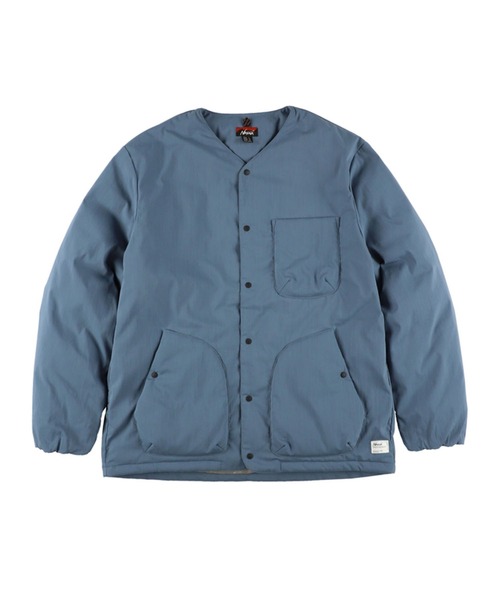 NANGA(ナンガ)の「HINOC RIPSTOP INNER DOWN CARDIGAN(MEN)/ヒノックリップストップ インナーダウン カーディガン(ダウンジャケット/コート・メンズ・ブラック/ネイビー/アーミー/ベージュ/ブラウン/ブルー系その他・M/L/XL/S/XXL)」の6枚目の写真