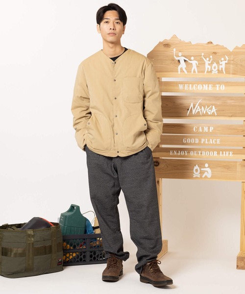 NANGA（ナンガ）の「HINOC RIPSTOP INNER DOWN CARDIGAN(MEN)/ヒ