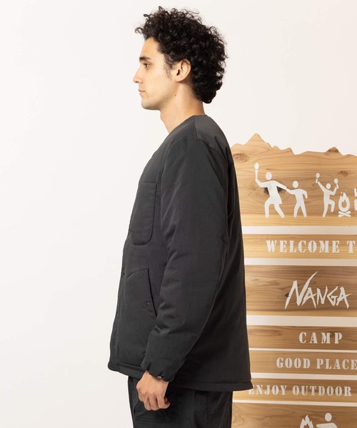 NANGA（ナンガ）の「HINOC RIPSTOP INNER DOWN CARDIGAN(MEN)/ヒ