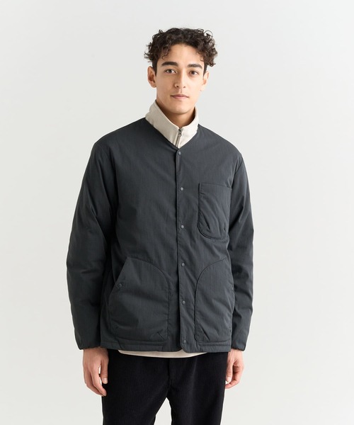 HINOC RIPSTOP INNER DOWN CARDIGAN(MEN)/ヒノックリップストップ