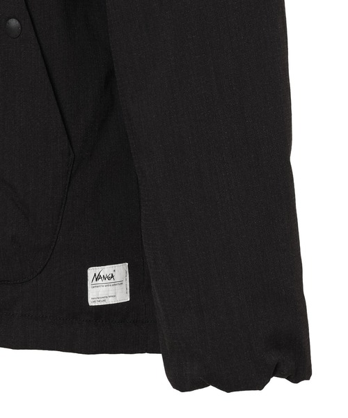 NANGA(ナンガ)の「HINOC RIPSTOP INNER DOWN CARDIGAN(MEN)/ヒノックリップストップ インナーダウン カーディガン(ダウンジャケット/コート・メンズ・ブラック/ネイビー/アーミー/ベージュ/ブラウン/ブルー系その他・M/L/XL/S/XXL)」の7枚目の写真