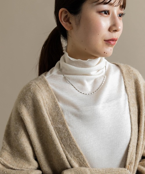 SMELLY（スメリー）の「ウェーブチェーンネックレス（ネックレス・レディース・ゴールド/シルバー・-）」の11枚目の写真